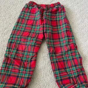 Red Plaid Pants - Classic Holiday Tartan